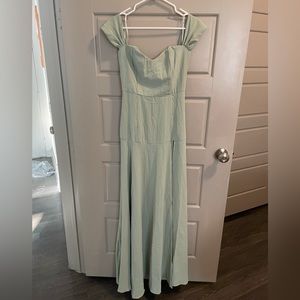 Sage Green Dress